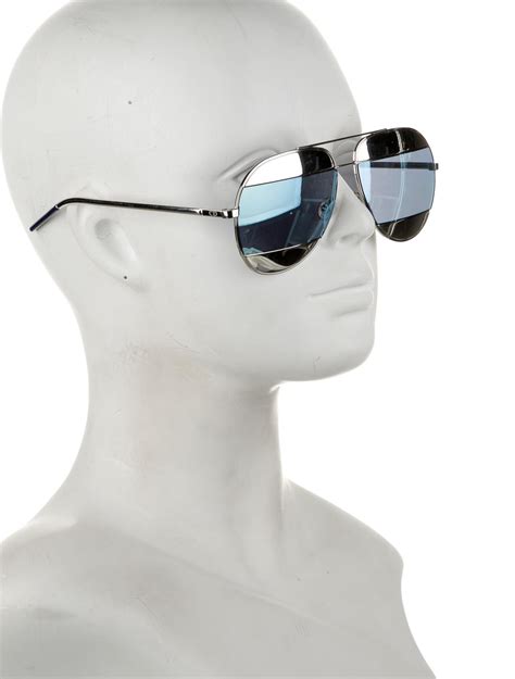 dior mirrored aviator sunglasses